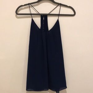 Navy Blue Tank Top